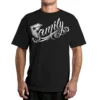 FAMOUS STARS & STRAPS BIG FAMILY TATTOO SCRIPT ROCK SKATER PUNK URBAN T SHIRT