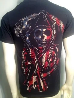 AUTHENTIC SONS OF ANARCHY AMERICANA SOA FLAG REAPER BIKER CHOPPER T SHIRT S-3XL -Reelwear Shop 07ebe68d 4ff4 5d8c aee9 6f1f8c5121a1 72577.1556768810