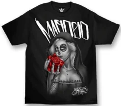 Mafioso Ink Angel Rose Pin Up Girl Gothic Punk Dark Urban Tattoo T Shirt M-4Xl -Reelwear Shop 0a7351dd 5974 5d53 a072 1a6ea583c9d9 60911.1556802563