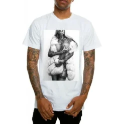 Mafioso Mob Wife Naked Tattooed Alternative Model Urban Mobster White T Shirt -Reelwear Shop 0b39cadf 901f 5b47 acb2 545b24408eb9 28789.1605538033