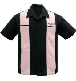 Steady Clothing Classic Cruising Rockabilly Bowling Button Down Shirt ST35300