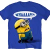 Authentic Despicable Me Whaaaa! Minion Creature Movie T Tee Shirt Adult S