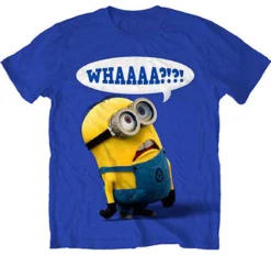 Authentic Despicable Me Whaaaa! Minion Creature Movie T Tee Shirt Adult S