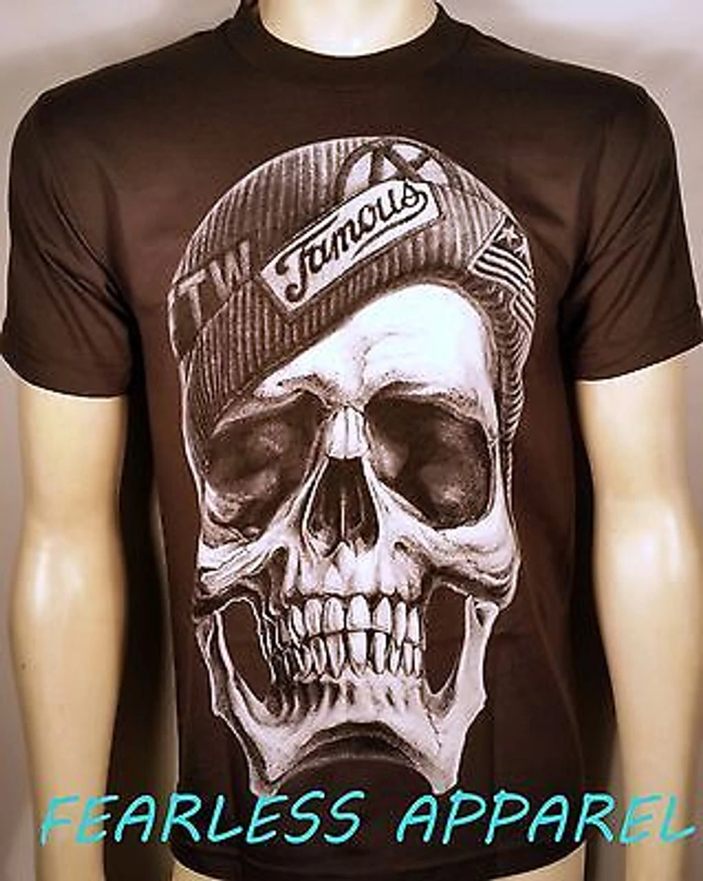 FAMOUS STARS & STRAPS NOMAD TAR GREY URBAN SKULL HIP HOP T TEE SHIRT S-2XL 1 FAMOUS STARS & STRAPS NOMAD TAR GREY URBAN SKULL HIP HOP T TEE SHIRT S-2XL