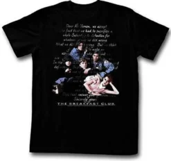 THE BREAKFAST CLUB LETTER WRITTEN GROUP VINTAGE CLASSIC MOVIE T TEE SHIRT S-2XL -Reelwear Shop 1058de08 9b38 58d3 9ecf 93db97a4de87 16818.1556755451