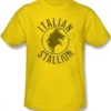 ROCKY BALBOA YELLOW ITALIAN STALLION BOXING FIGHT STALLONE MOVIE T TEE SHIRT 2XL
