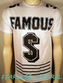 FAMOUS STARS & STRAPS HEAVY HITTER URBAN SKATE HIPHOP RAP T TEE SHIRT S-2XL