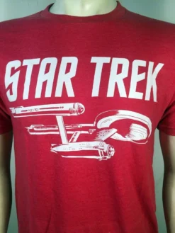 Star Trek Red Ship Logo TV Show Movie Classic Space Galaxy Heather T Shirt S-3XL -Reelwear Shop 1d8d007a b4c2 5ade b618 448085a92258 52429.1548778727