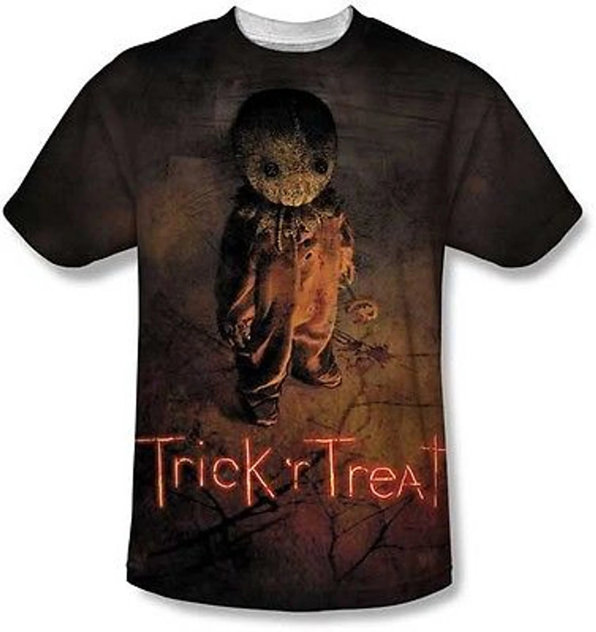 Impact Authentic Trick R Treat Poster Halloween Sublimation White Back T Shirt S-3Xl 3 Impact Authentic Trick R Treat Poster Halloween Sublimation White Back T Shirt S-3Xl - Image 3