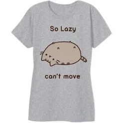 Pusheen Cat So Lazy Cant Move Internet Facebook Webcomic Meme T Tee Shirt S-Xl -Reelwear Shop 3ab90e40 be99 54c7 9ee7 f897df75ca11 40098.1549300765