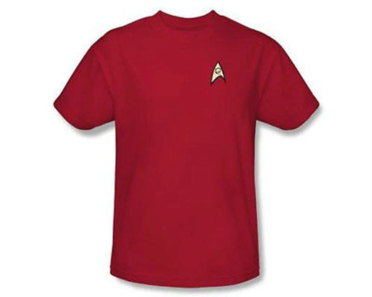 Authentic Star Trek Classic Engineering Uniform Red T Shirt S M L Xl 2Xl 3Xl 3 Authentic Star Trek Classic Engineering Uniform Red T Shirt S M L Xl 2Xl 3Xl - Image 3