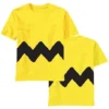 AUTHENTIC PEANUTS CHARLIE BROWN COSTUME COSPLAY TEE SHIRT MENS S-3XL