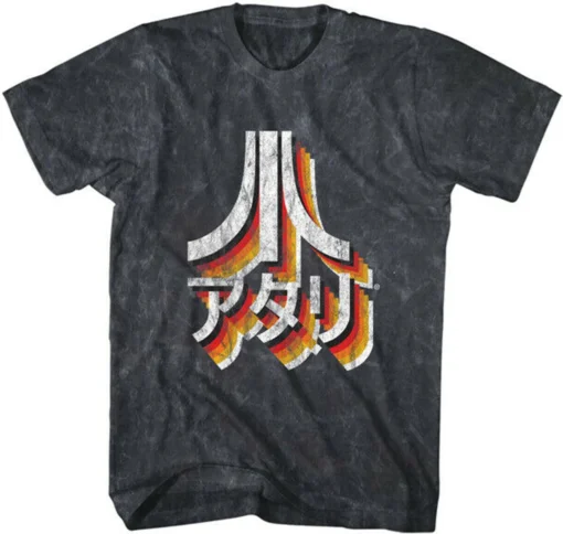 Atari Japanese Distressed Logo 70s Vintage Video Games Retro T Shirt TS21420ARIU -Reelwear Shop 41d5d763 1c81 5cd7 a041 82c379481017 55760.1622060313