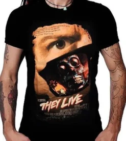 AUTHENTIC JOHN CARPENTER'S THEY LIVE OBEY MOVIE POSTER HORROR T TEE SHIRT S-2XL -Reelwear Shop 4afac9c7 7767 5add b917 6fb4a923577c 31384.1556755062
