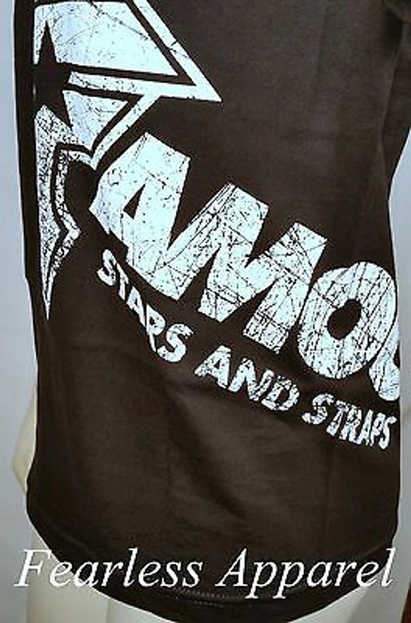 FAMOUS STARS & STRAPS DAMAGED SKULL BOLTS TRAVIS BARKER URBAN T TEE SHIRT S-2XL 2 FAMOUS STARS & STRAPS DAMAGED SKULL BOLTS TRAVIS BARKER URBAN T TEE SHIRT S-2XL - Image 2