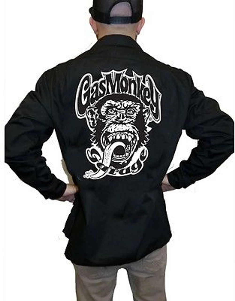 Gas Monkey Garage Fast N Loud Hot Rod Race Car Dallas Texas L/S Work Shirt S-3Xl 1 Gas Monkey Garage Fast N Loud Hot Rod Race Car Dallas Texas L/S Work Shirt S-3Xl