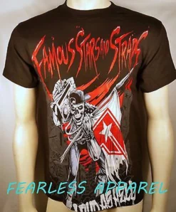 FAMOUS STARS & STRAPS LOUD AS HELL URBAN SKATE HIPHOP RAP T TEE SHIRT S-2XL