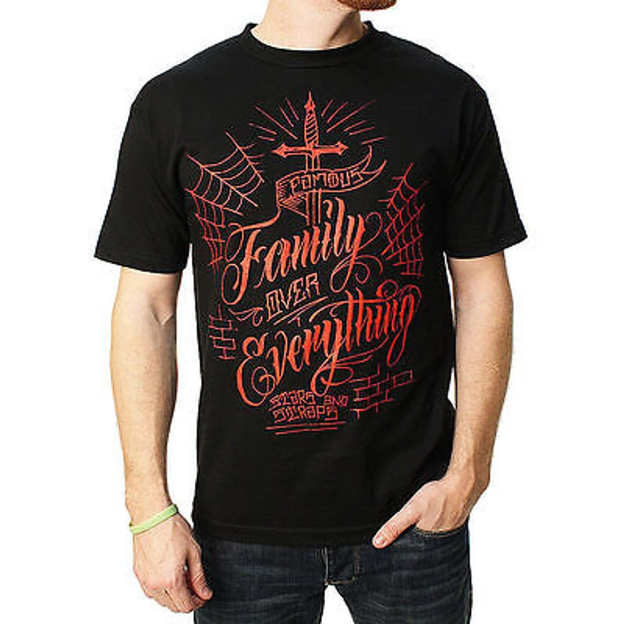 FAMOUS STARS & STRAPS DOWN AND DIRTY HIP HOP BIKER EMO SKATER PUNK URBAN T SHIRT 3 FAMOUS STARS & STRAPS DOWN AND DIRTY HIP HOP BIKER EMO SKATER PUNK URBAN T SHIRT - Image 3