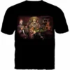 Gda Get Down Art Slashers Playing Poker Scream Chuckie Art Artwork Tee Shirt