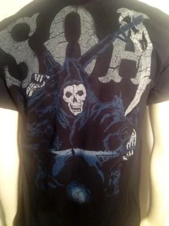 AUTHENTIC SONS OF ANARCHY RIDING REAPER SOA SAMCRO T TEE SHIRT S M L XL 2XL 3XL -Reelwear Shop 67fa8fe7 d672 5c43 8910 661094db0df1 40110.1556768909