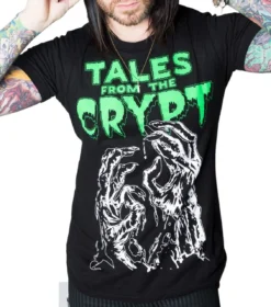 Kreepsville 666 Tales From The Crypt EC Comics Glow Hands T Tee Shirt MTECGH