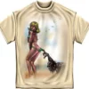 Zombie Living Dead Attack Bikini Baby Babe On The Beach Sunblock T Shirt RN2251