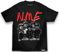 Mafioso Enemy Of The State N.M.E Hip Hop Rap Group Urban Band T Shirt M-3Xl