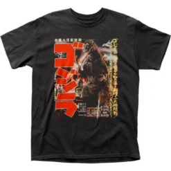 Impact Godzilla Gojira Japanese Movie Poster Monster Kaiju Japan T Shirt GZ45 -Reelwear Shop 71f17715 2171 5a79 aad3 8e913501e96e 50989.1592926442