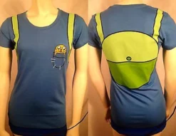 Authentic Adventure Time I Am Finn Jake Pocket T Tee Shirt Costume Cosplay Xs-Xl