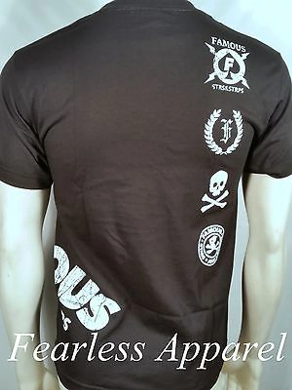 FAMOUS STARS & STRAPS DAMAGED SKULL BOLTS TRAVIS BARKER URBAN T TEE SHIRT S-2XL 3 FAMOUS STARS & STRAPS DAMAGED SKULL BOLTS TRAVIS BARKER URBAN T TEE SHIRT S-2XL - Image 3