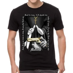 Mafioso Baptism Cross Religion Street Life Pray Urban Skater God T Shirt M-4Xl -Reelwear Shop 7c47b4d3 58c4 510b b3c1 19753c7d2b3d 36265.1556802628