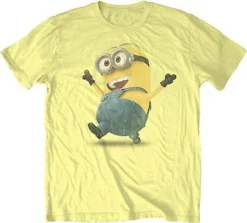 AUTHENTIC DESPICABLE ME 2 STROLLING MINION MOVIE VINTAG T TEE SHIRT S M L XL 2XL