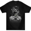 Mafioso Gas Mask Black Skate HipHop Bong Weed Crewneck Adult Mens T Tee Shirt