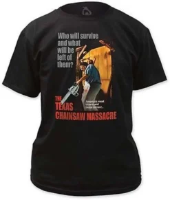 Texas Chainsaw Massacre Leatherface Mike Meyers Blood Classic T Tee Shirt S-2Xl