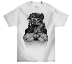 Mafioso Gas Mask White Skate HipHop Bong Weed Crewneck Adult Mens T Tee Shirt -Reelwear Shop 8568df67 49c8 536c 9716 e704721a094b 30757.1532550993