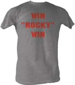 ROCKY BALBOA WIN ROCKY WIN BOXING SYLVESTER STALLONE MOVIE T TEE SHIRT M XL 2XL