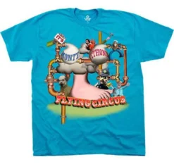 Monty Pythons Flying Circus Foot Dark Comedy Surreal Satire Show T Shirt 11054 -Reelwear Shop 87b15dc8 98dd 5181 9e33 593657f64f8d 82577.1548786446
