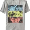 THE SANDLOT CHARACTER CAST PHOTO FRAMES SQUINTS HAM DOG MOVIE T TEE SHIRT S-2XL