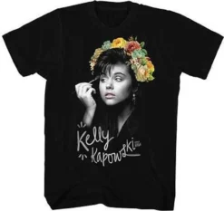 Saved By The Bell Kelly Kapowski Flower Crown Tiffany Tv Show T Tee Shirt S-2Xl