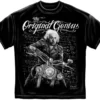 Einstein OG Original Genius Tattoo Punk Biker Science Goth Mens Shirt RN2262