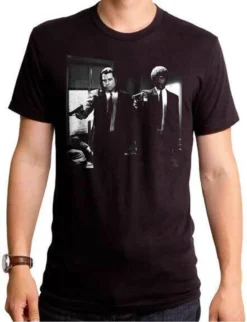 Pulp Fiction Vincent And Jules Photo Quentin Tarantino Movie T Shirt PLP0029 -Reelwear Shop 93c963e2 e30a 5494 8ea5 597dd225c5a6 62832.1588079444