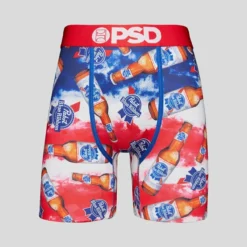 PSD Pabst Blue Ribbon All The Bottles Patriotic Beer Mens Underwear 3211580001