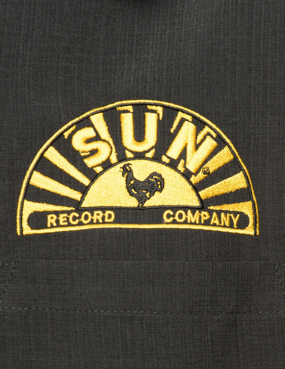 Steady Clothing Sun Records Music Notes Button Down Bowling Work Shirt SR35400 2 Steady Clothing Sun Records Music Notes Button Down Bowling Work Shirt SR35400 - Image 2