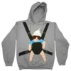 The Hangover Baby Carlos Movie Comedy Straps Carrier Mens Hoodie Sweatshirt