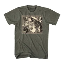 M.C. Escher Reptiles Graphic Heather Military Illusions Adult Mens T Tee Shirt 5 M.C. Escher Reptiles Graphic Heather Military Illusions Adult Mens T Tee Shirt -Reelwear Shop aaf85e66 c5dd 5536 82c3 9663c8c8f3ff 30900.1549291511
