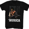 Rambo Freedom Sylvester Stallone Murica American Flag Movie T Shirt RAM555