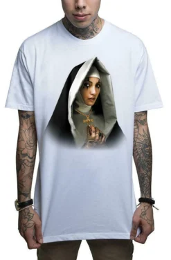 Mafioso Mother Mercy Nun Cross Crucifix Jesus Religious Tattooed Urban T Shirt -Reelwear Shop ae51ca04 9430 59aa 8038 d1f3d58eda10 46959.1597869839