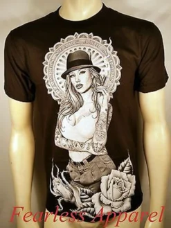 FAMOUS STARS & STRAPS CHUEY CHOLA URBAN SKATER PUNK ROCK GOTH BLK T SHIRT S-2XL -Reelwear Shop b0dd3539 eb8f 57e8 98b5 2fb40d9bcded 27272.1556782395