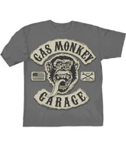 Gas Monkey Garage Faux Tackle Twill Beers Fast Loud Dallas Texas T Tee Shirt -Reelwear Shop badb8626 0032 5989 8b4b b71882b6abf5 53265.1548695899