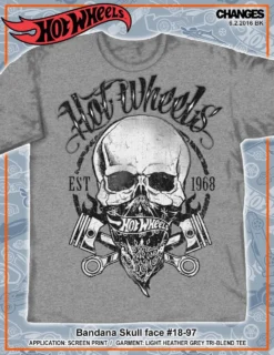 Hot Wheels Bandana Skull Face Racing Cars Race Car Speed Punk Adult Mens T Shirt -Reelwear Shop c458c37b 4b24 5d98 8f92 7fb66d172143 77498.1548696107